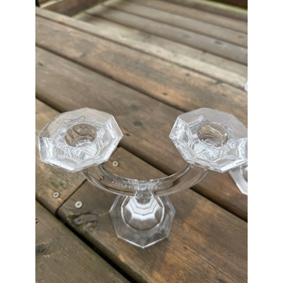 Lot Of 2 Villeroy Boch Lead Crystal Candle Holder - Picture 15 of 15